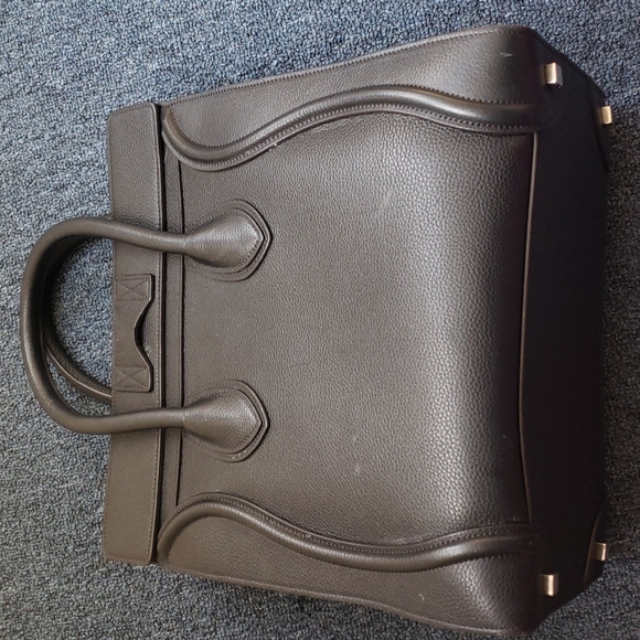 Celine Mini Bag in black pebble - Picture 9 of 14